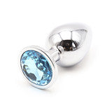 K-Range Butt Plug - Blue - Large - 10cm x 4cm